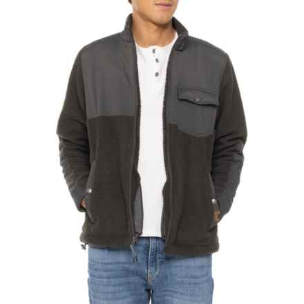 Dakota Grizzly Levi Fleece Jacket in Carbon