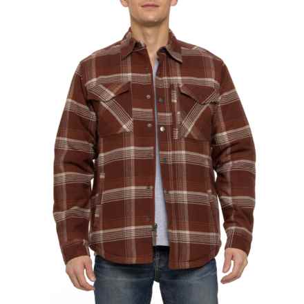 Dakota Grizzly Tobias Shirt Jacket in Redwood