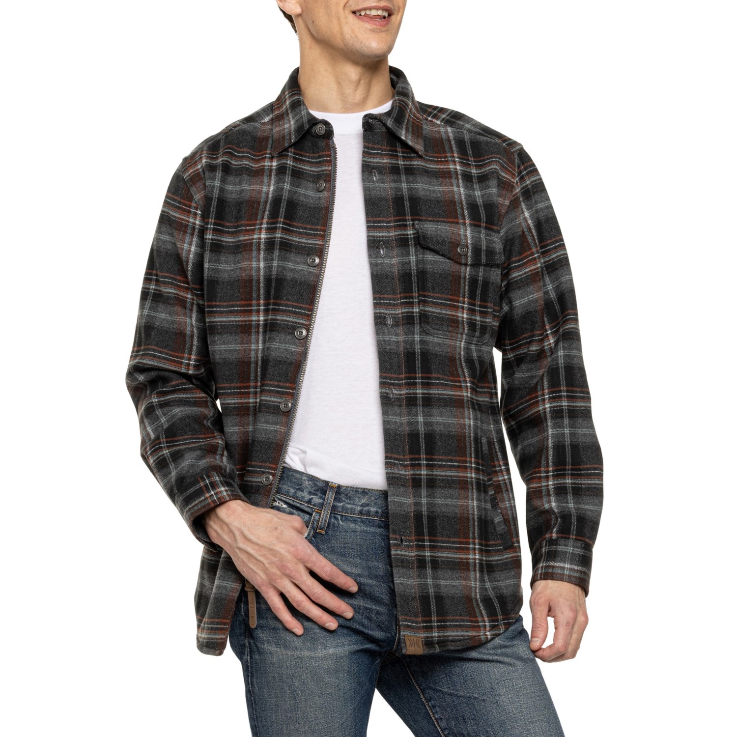 Dakota grizzly lined flannel shirt best sale