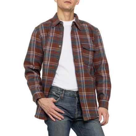 Dakota Grizzly Wade Flannel Shirt Jacket in Clay