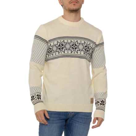 Dale of Norway Elis Sweater - Wool in Off White Black Metal