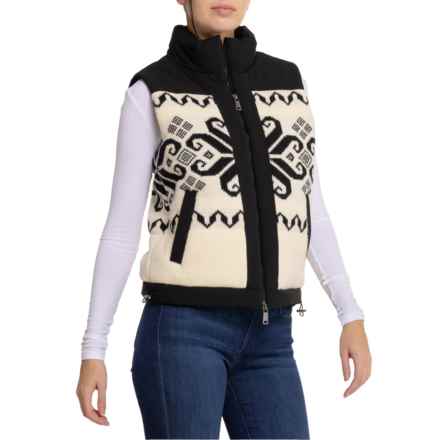 Dale of Norway Falkenberg Vest - Insulated in Black Off White