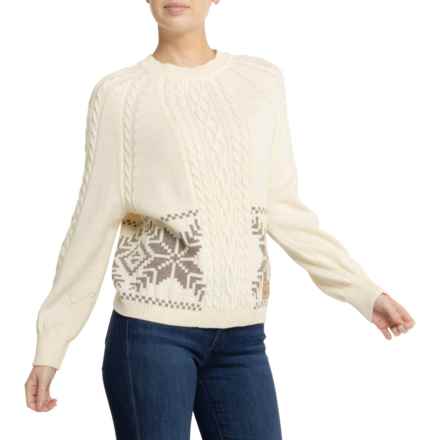 Dale of Norway Karmoy Sweater - Wool in Off White Mountain Stone