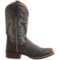 8225N_4 Dan Post Distressed Matte Leather Cowboy Boots - 12”, Cutter Toe (For Men)