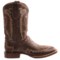 8225J_4 Dan Post Waxy Leather Cowboy Boots - 11”, Cutter Toe (For Men)