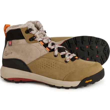 Danner 5" Inquire Mid Winter Boots - Waterproof, Insulated, Leather (For Women) in Hazelwood/Tangerine/Red