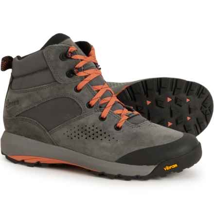 Danner Inquire Mid Hiking Boots - 5”, Waterproof, Leather (For Women) in Gray/Salmon