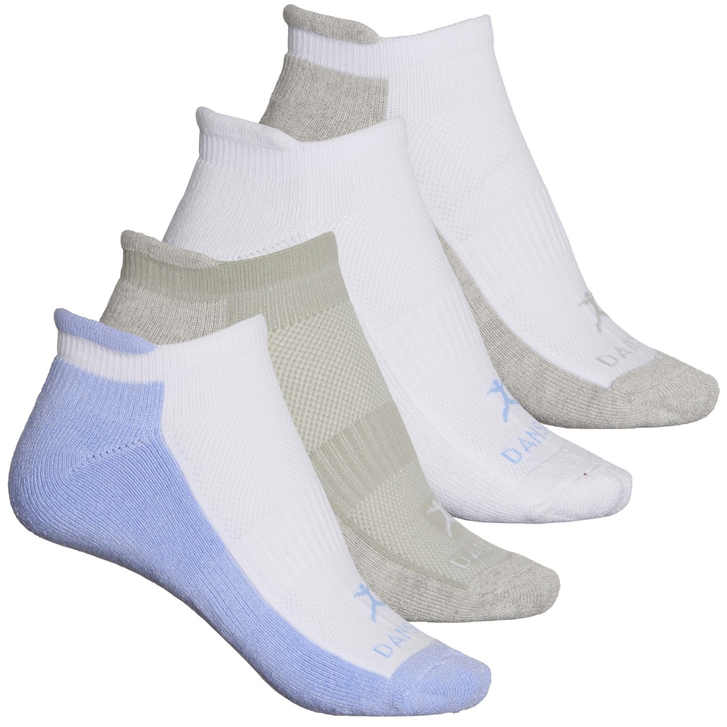 Danskin Cushioned Compression NoShow Socks (For Women) Save 33