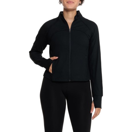 Danskin black zip up jacket best sale