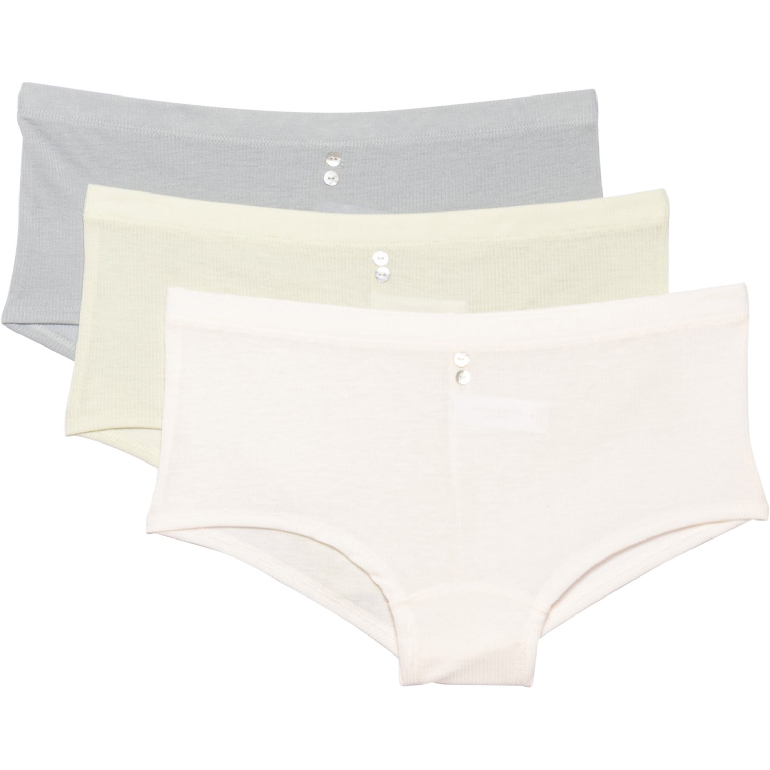 Danskin Ribbed Shell Button Panties (For Women) - Save 71%