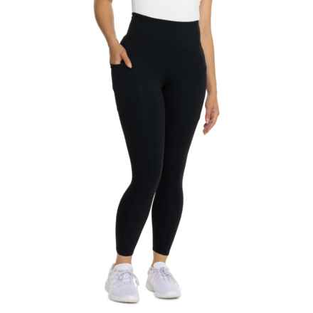 Danskin Sleek Pocket Leggings in Black Salt