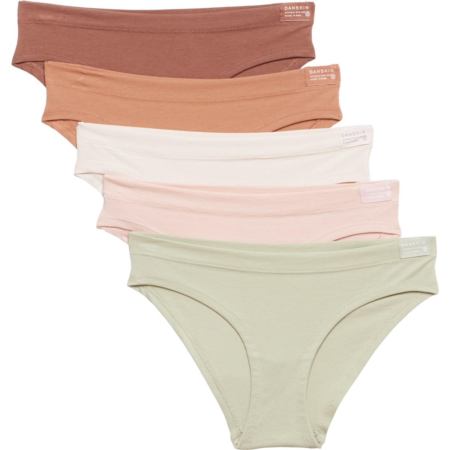 Organic Cotton Face Cloths - 3 pk - Blush