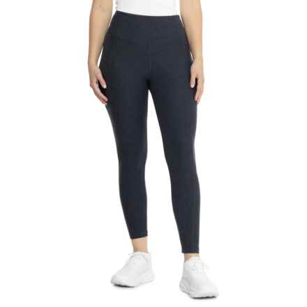 Danskin Supersoft Leggings in Black Heather