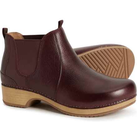 Dansko Becka Chelsea Boots - Leather (For Women) in Cordovan