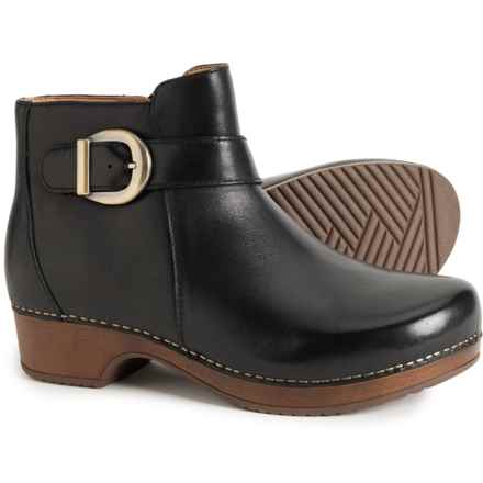 Dansko Brennan Side-Buckle Boots - Leather (For Women) in Black