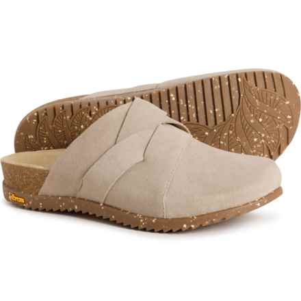 Dansko Daniella Clogs - Suede (For Women) in Taupe