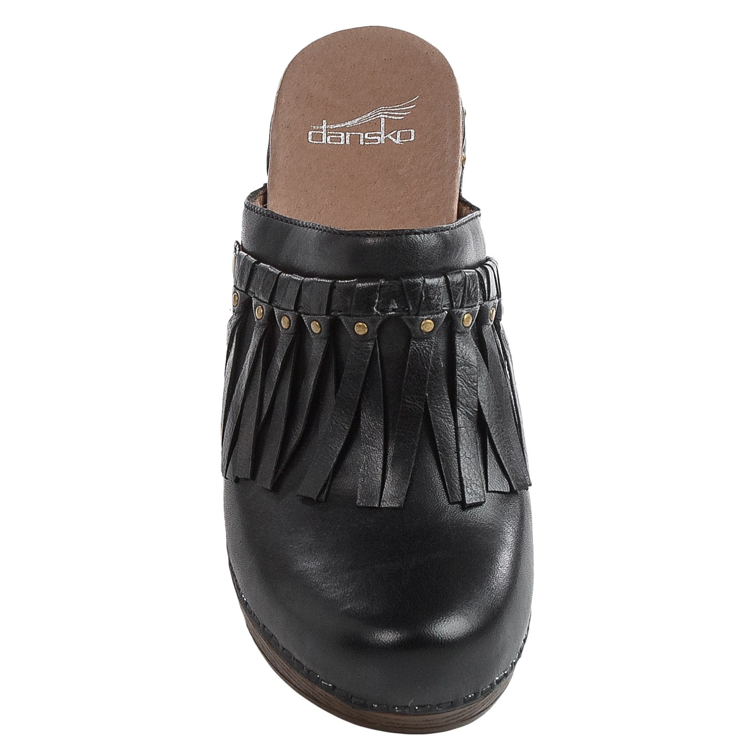 Dansko Deni Fringed Clogs (For Women) Save 64