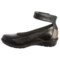 651NA_4 Dansko Jenna Wedge Ballet Shoes - Leather (For Women)