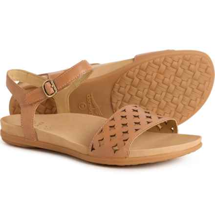 Dansko Jodie Sandals - Leather (For Women) in Light Tan Burnished Nappa