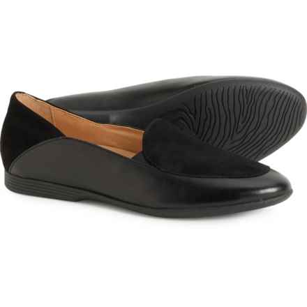 Dansko Lace Shoes - Leather (For Women) in Black Glazed Kid Leather