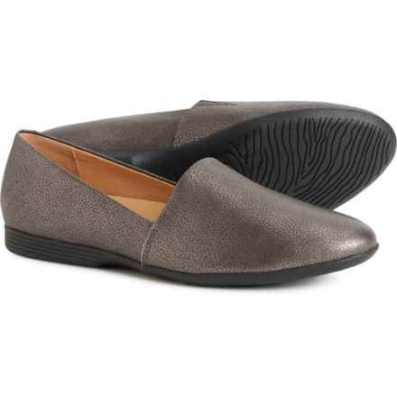 Dansko Larisa Slip-On Loafers - Leather (For Women) in Pewter Metallic