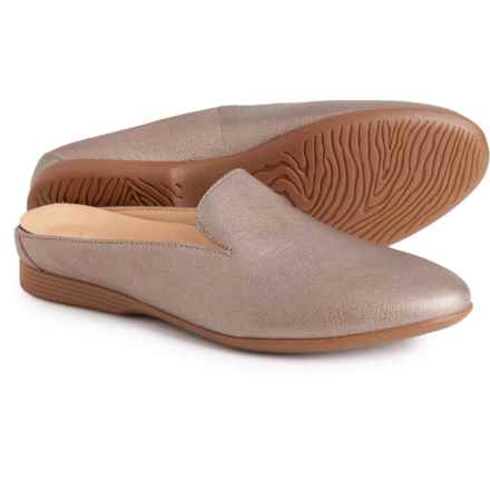 Dansko Lexie Mule Shoes - Leather (For Women) in Taupe Metallic