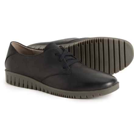 Dansko Libbie Lace-Up Loafers - Burnished Leather (For Women) in Black