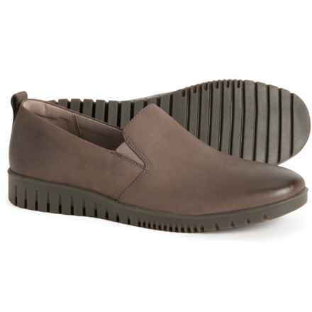 Dansko Linley Loafers - Burnished Leather (For Women) in Grey