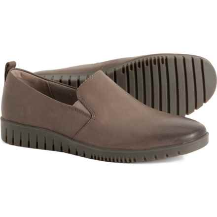 Dansko Linley Loafers - Leather, Slip-Ons (For Women) in Grey Burnished Calf