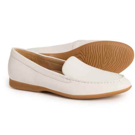 Dansko Lorri Loafers - Leather, Slip-Ons (For Women) in White Milled