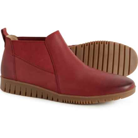 Dansko Louisa Chelsea Booties - Leather (For Women) in Red