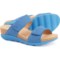 Dansko Maddy Wedge Sandals - Nubuck (For Women) in Blue Milled Nubuck