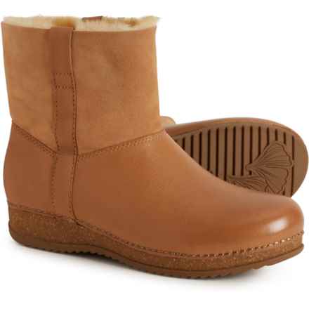 Dansko McKenzie Shearling-Lined Boots - Leather (For Women) in Tan