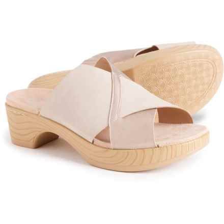 Dansko Miri Slide Sandals - Leather (For Women) in Sand