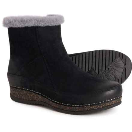 Dansko Mitzy Cozy-Lined Boots - Suede (For Women) in Black