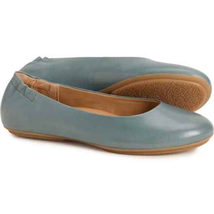 Dansko Mollie Ballet Flats - Leather (For Women) in Denim Nappa