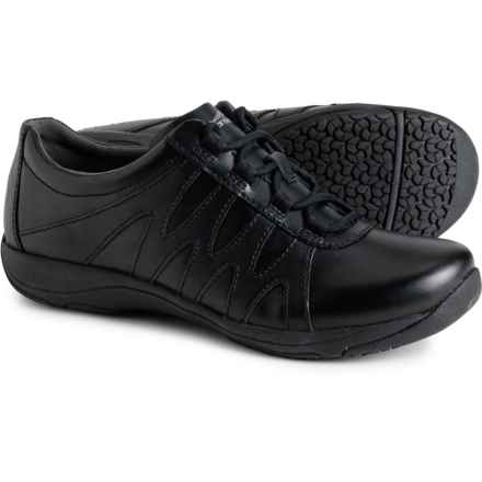Dansko Neena Slip-Resistant Shoes - Leather (For Women) in Black