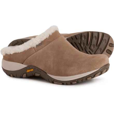 Dansko Parson Clogs - Waterproof, Suede (For Women) in Walnut