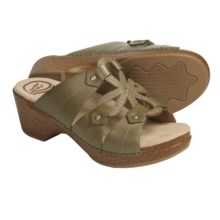 Dansko Serena Sandals - Leather (For Women) in Chino - Closeouts