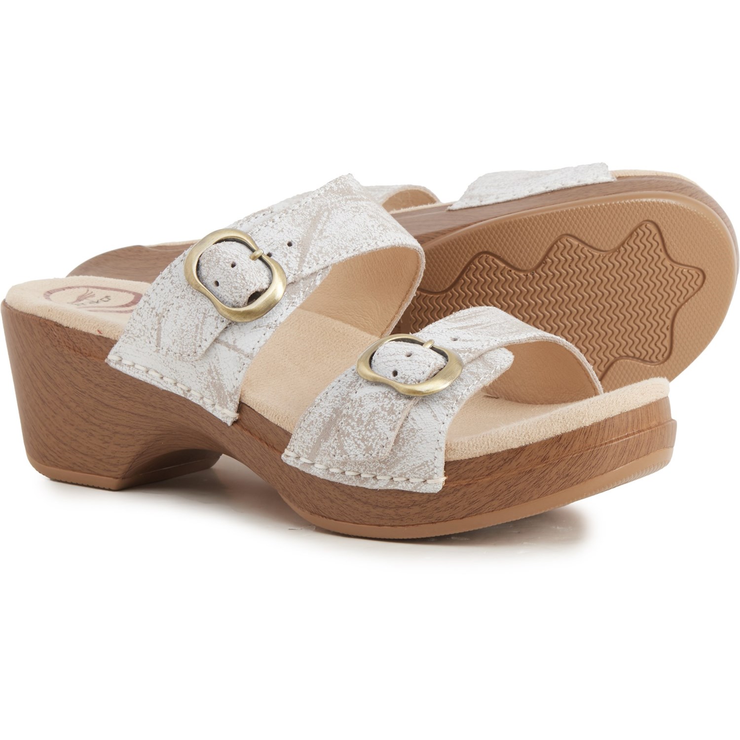 dansko white sandals
