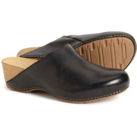 Dansko Talulah Clogs - Leather (For Women) in Black