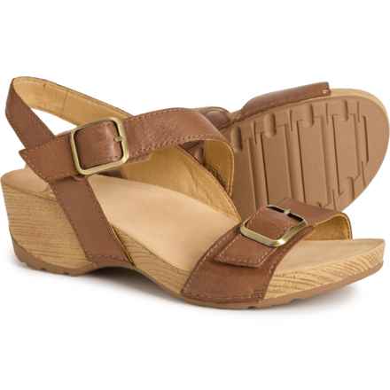 Dansko Trinity Sandals - Nubuck (For Women) in Tan
