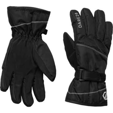 Dare 2b Big Girls Hand Over Ski Gloves - Waterproof, Insulated in Black