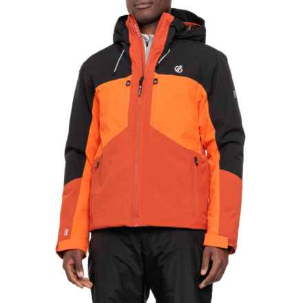 Dare2b Slopeside Ski Jacket - Waterproof, Insulated in Puffins Orange/Black