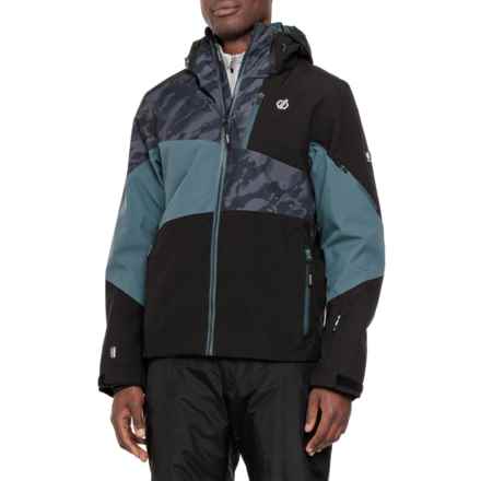 Dare2b Supernova Shell Ski Jacket - Waterproof in Black/Black Camo