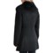 7845F_2 Dawn Levy Celine Wool-Cashmere Coat - Oversized Shearling Collar (For Women)