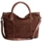 190RY_2 Day & Mood Weslee Satchel - Buffalo Suede-Leather (For Women)