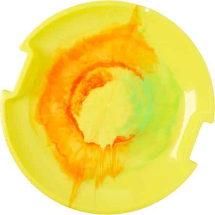 DAYGLOW Sno Racer Disc Sled - 26” Round in Tie Dye