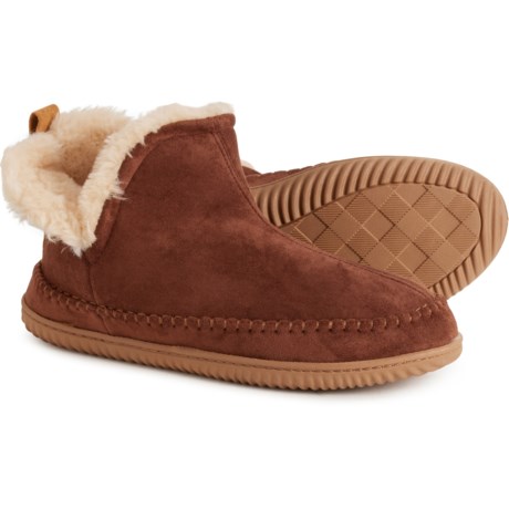 Dearfoams Brixen Bootie Slippers (For Men) in Potting Soil