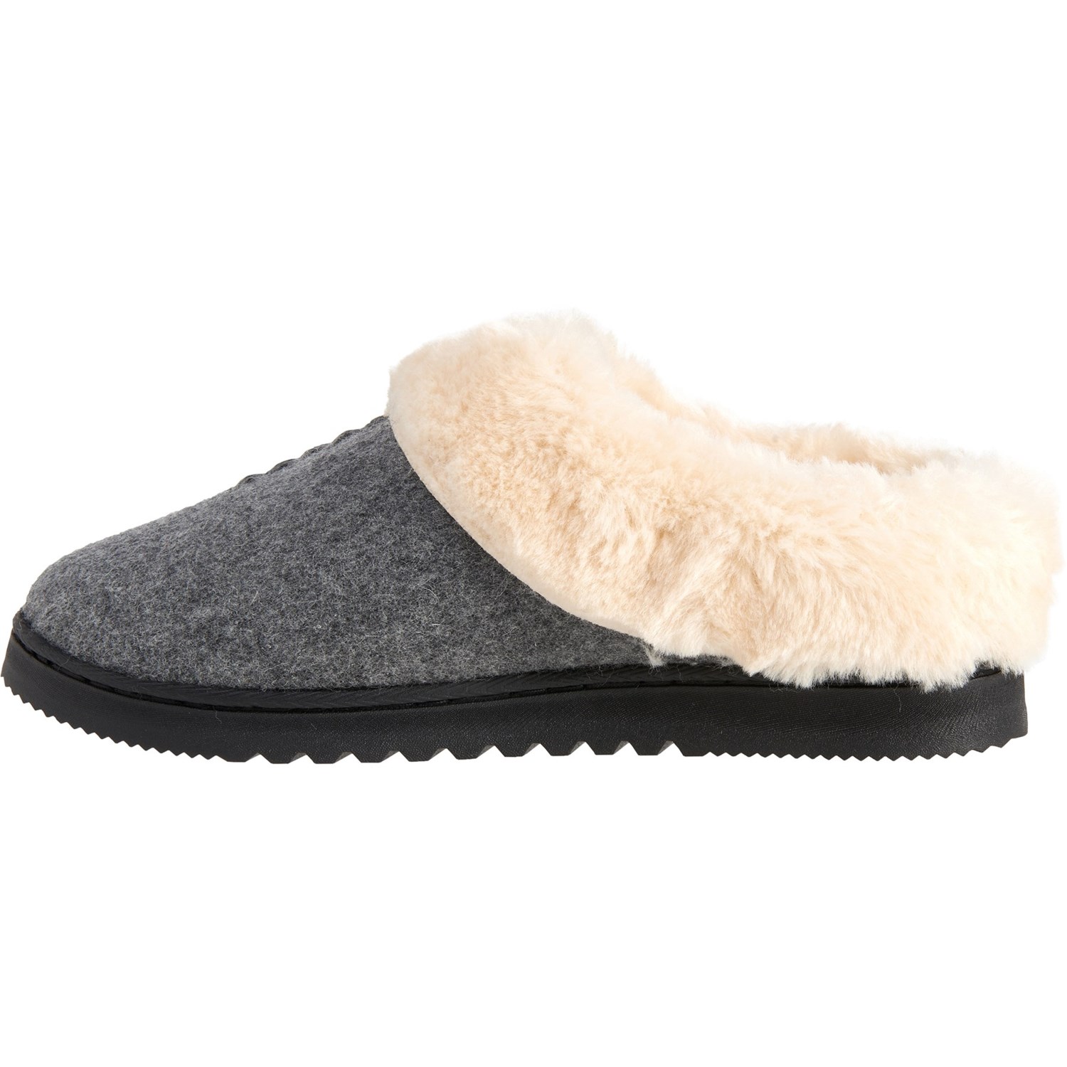 Dearfoams Clog Faux-Fur Slippers (For Women) - Save 52%